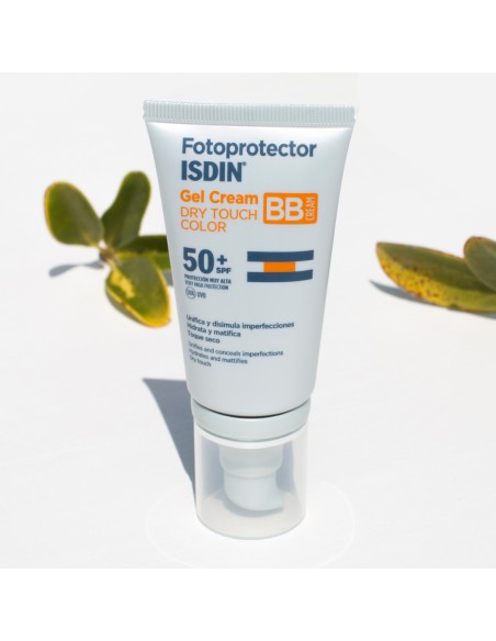 Fotoprotector ISDIN Gel Cream Dry Touch Color 50+ 50 ml