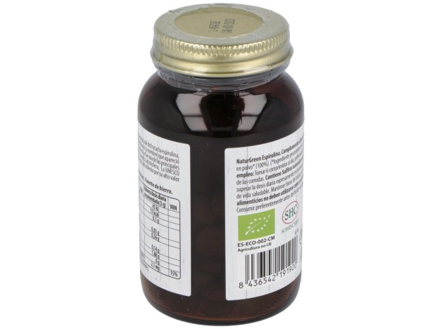 Naturgreen Espirulina Ecológica 180 Comprimidos