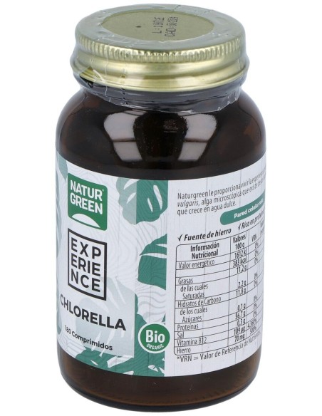 Naturgreen Chlorella Ecológica 180Comp