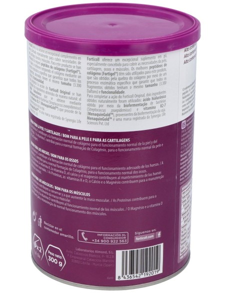 Forticoll Colágeno Bioactivo En Polvo 300G