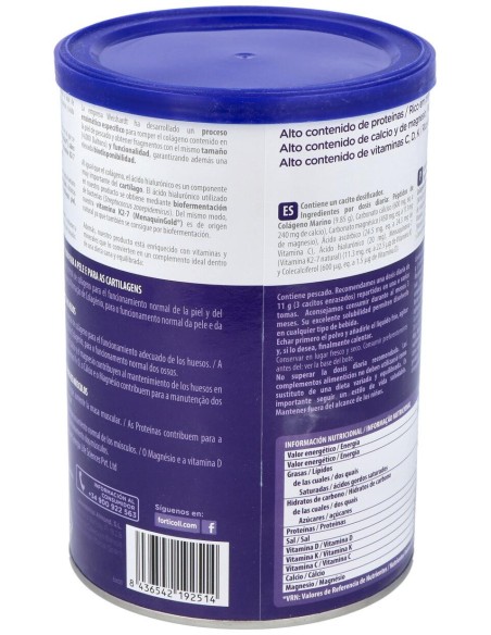 Colageno Bioactivo Marino 270Gr. Forticoll