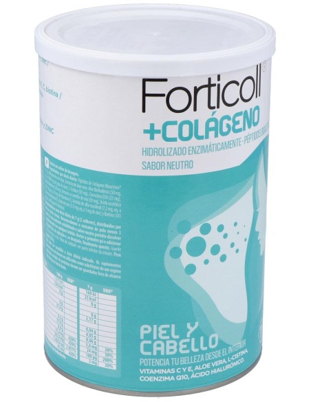 Colageno Bioactivo Piel Y Cabello 270Gr. Forticoll