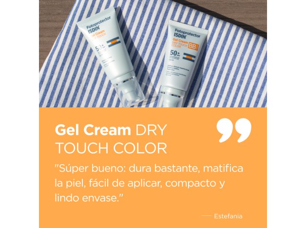 Fotoprotector ISDIN Gel Cream Dry Touch Color...