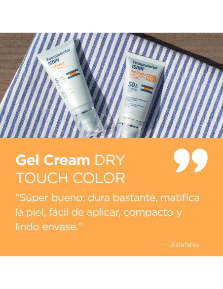 Fotoprotector ISDIN Gel Cream Dry Touch Color 50+ 50 ml