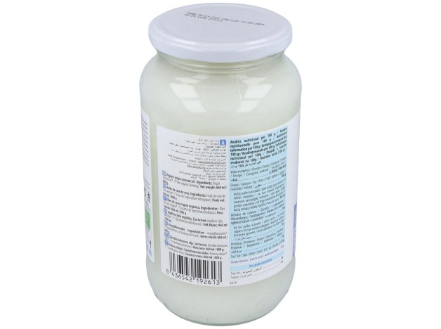 Aceite Virgen De Coco 1ª Presion Frio 800Gr. Bio