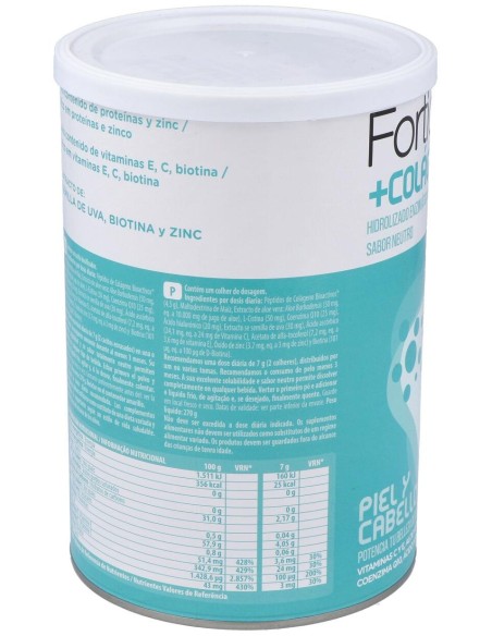 Colageno Bioactivo Piel Y Cabello 270Gr. Forticoll