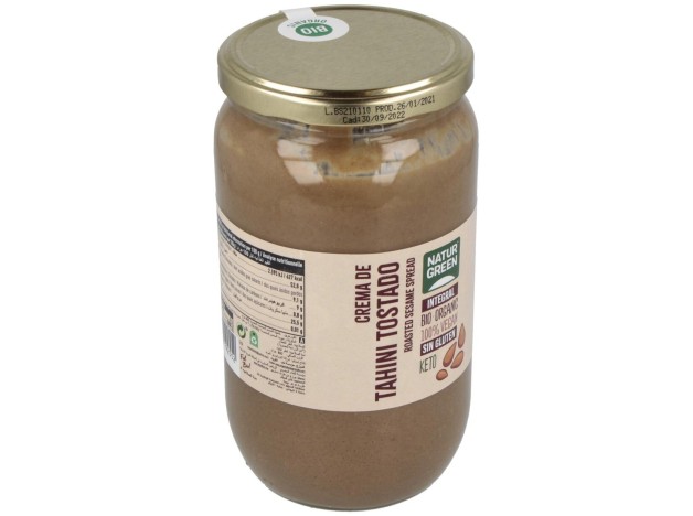 Naturgreen Tahín Ecológico De Sésamo Tostado 800 G
