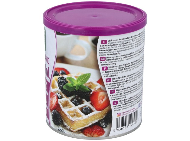 Eritritol Endulzante 500Gr. Bio