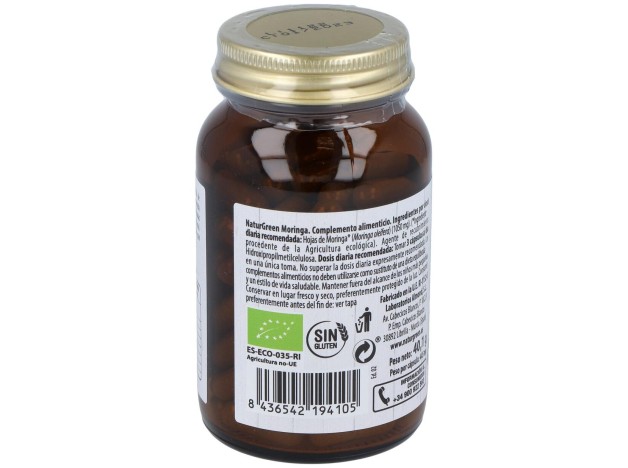 Naturgreen Moringa Bio 90 Cápsulas