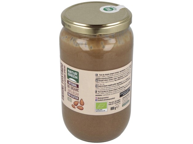 Naturgreen Tahín Ecológico De Sésamo Tostado 800 G