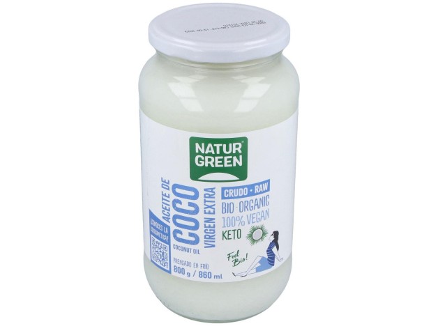 Aceite Virgen De Coco 1ª Presion Frio 800Gr. Bio