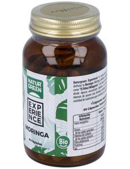 Naturgreen Moringa Bio 90 Cápsulas
