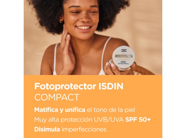 Fotoprotector ISDIN Compact Bronce SPF 50+ 10 g