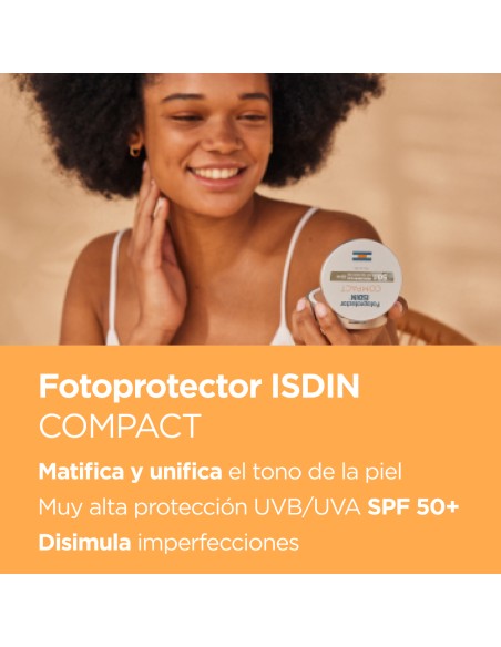 Fotoprotector ISDIN Compact Bronce SPF 50+ 10 g