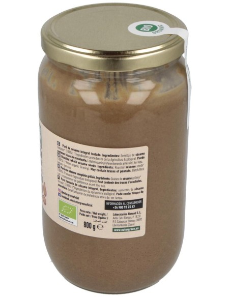 Naturgreen Tahín Ecológico De Sésamo Tostado 800 G