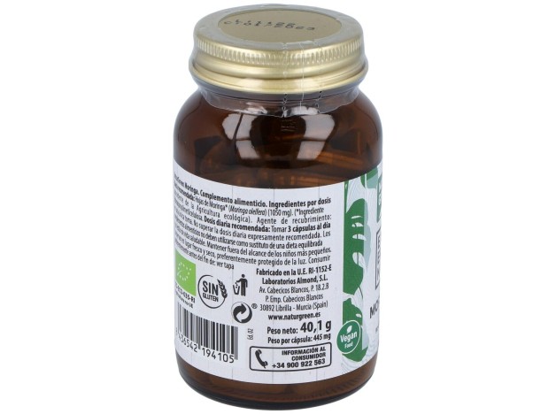 Naturgreen Moringa Bio 90 Cápsulas