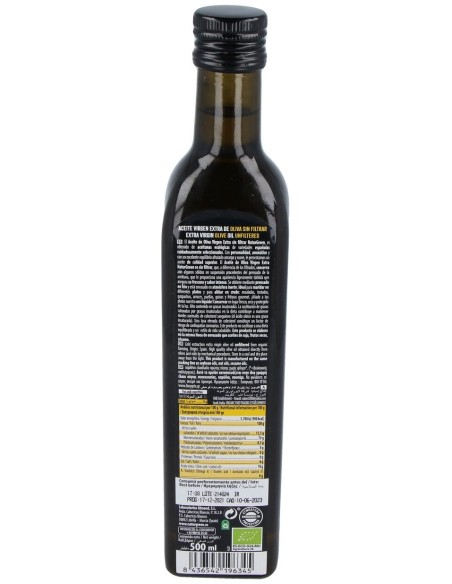 Naturgreen Aceite De Oliva Picual Vírgen Extra Bio 500Ml