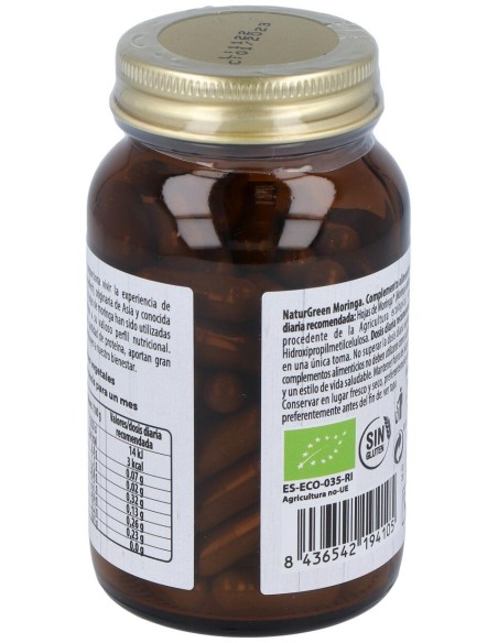 Naturgreen Moringa Bio 90 Cápsulas