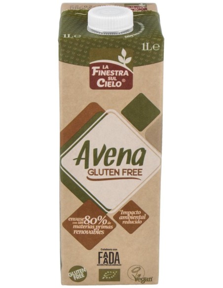 Bebida Vegetal De Avena 1Lt 6Uds. Bio Sg Vegan