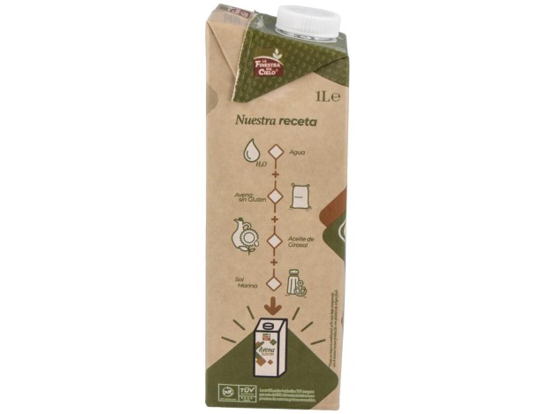 Bebida Vegetal De Avena 1Lt 6Uds. Bio Sg Vegan