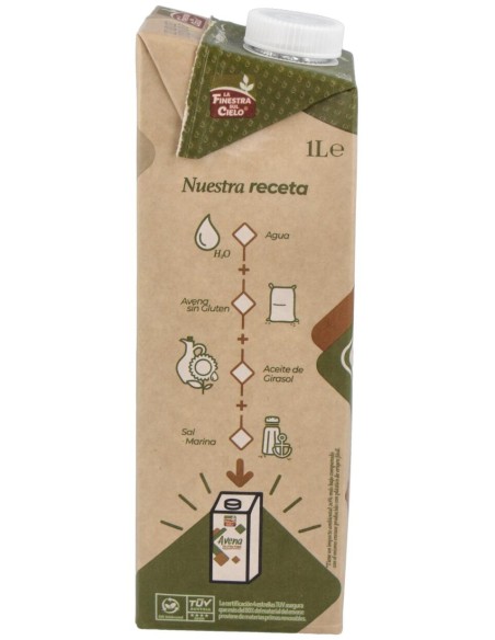 Bebida Vegetal De Avena 1Lt 6Uds. Bio Sg Vegan