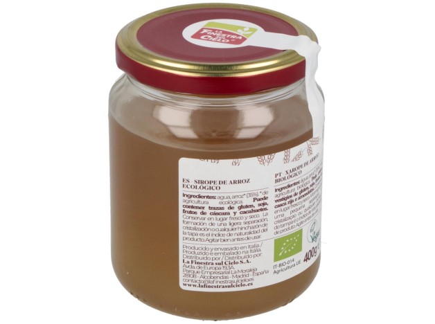 Finestra Sul Cielo Sirope Arroz 400G