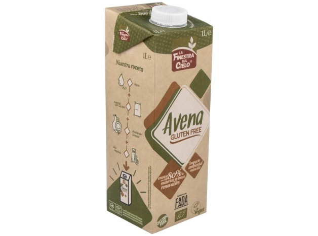 Bebida Vegetal De Avena 1Lt 6Uds. Bio Sg Vegan