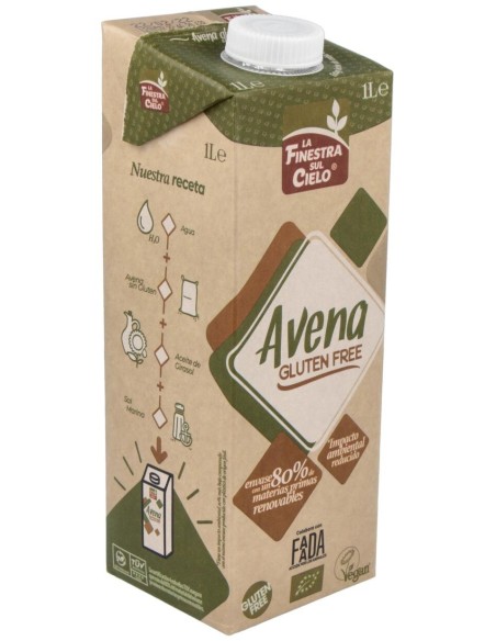 Bebida Vegetal De Avena 1Lt 6Uds. Bio Sg Vegan