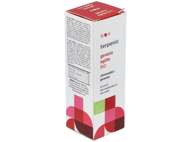 Geranio Aceite Esencial Alimentario Bio 10Ml.