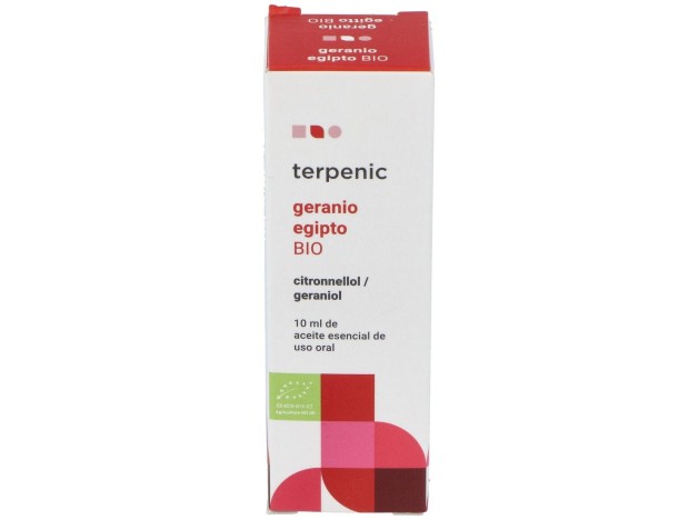 Geranio Aceite Esencial Alimentario Bio 10Ml.