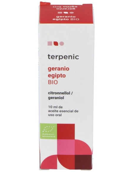 Geranio Aceite Esencial Alimentario Bio 10Ml.
