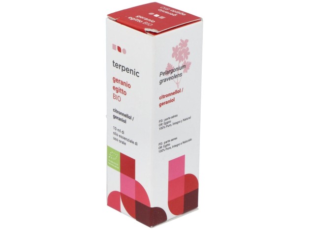 Geranio Aceite Esencial Alimentario Bio 10Ml.