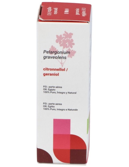 Geranio Aceite Esencial Alimentario Bio 10Ml.