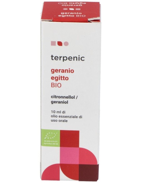 Geranio Aceite Esencial Alimentario Bio 10Ml.
