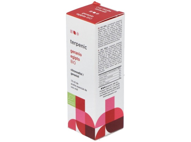 Geranio Aceite Esencial Alimentario Bio 10Ml.