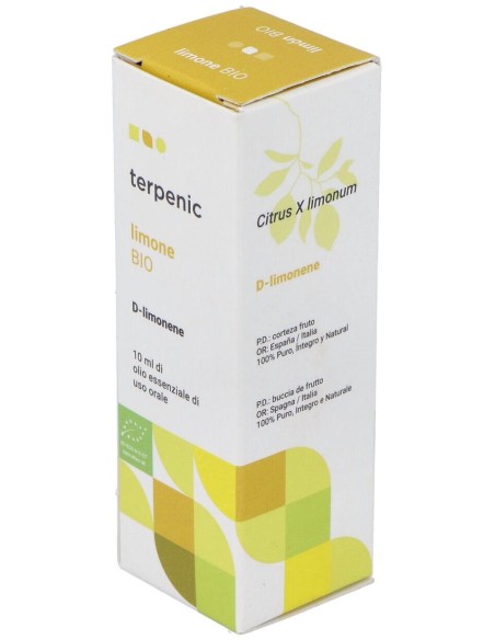 Limon Aceite Esencial Alimentario Bio 10Ml.