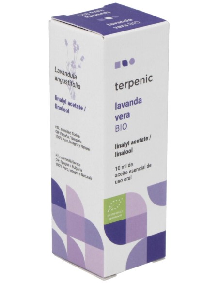Lavanda Aceite Esencial Alimentario Bio 10Ml.