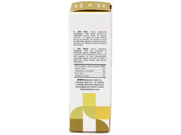 Manzanilla Romana Aceite Esencial Alimentario 5Ml.