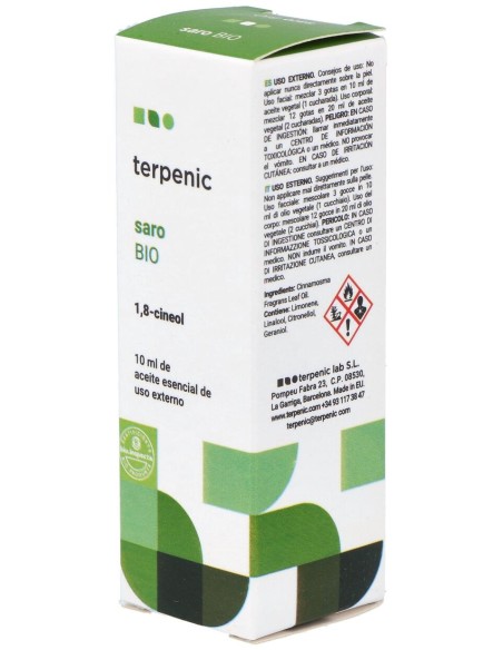 Saro (Mandravasarotra) Aceite Esencial Bio 10Ml.