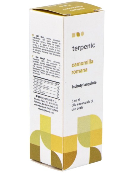 Manzanilla Romana Aceite Esencial Alimentario 5Ml.