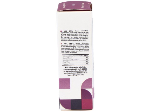 Palo De Rosa Aceite Esencial Alimentario 10Ml.