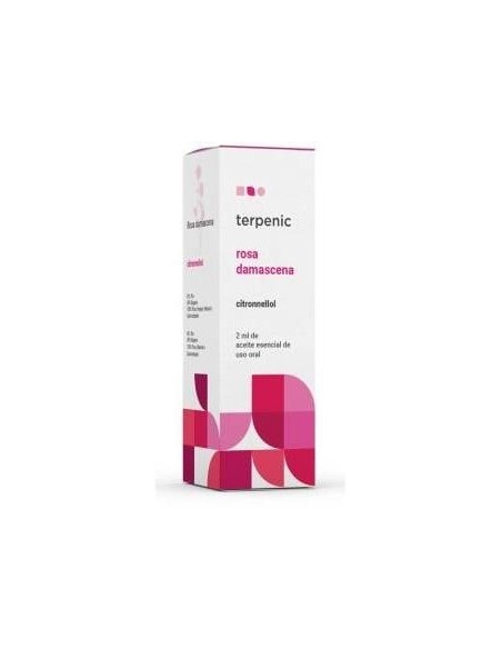 Rosa Damascena Aceite Esencial Alimentario 2Ml.