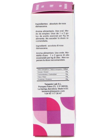 Terpenic Rosa Damascena Absoluto Aceites Esenciales 2Ml