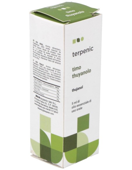 Tomillo Tuyanol Aceite Esencial Alimentario 5Ml.