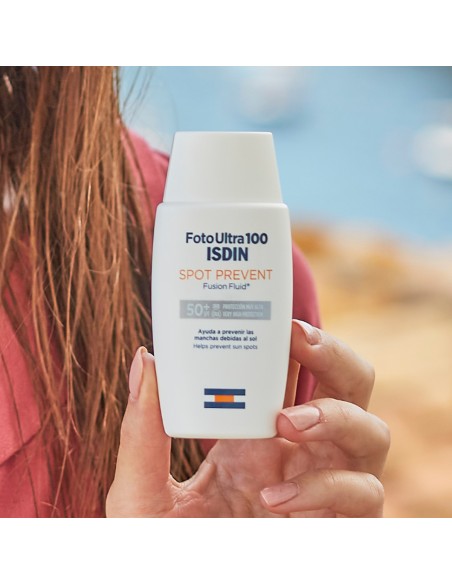 Foto Ultra 100 ISDIN Spot Prevent Fusion Fluid SPF 50+ 50 ml