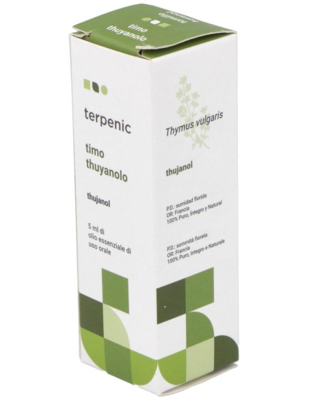 Tomillo Tuyanol Aceite Esencial Alimentario 5Ml.