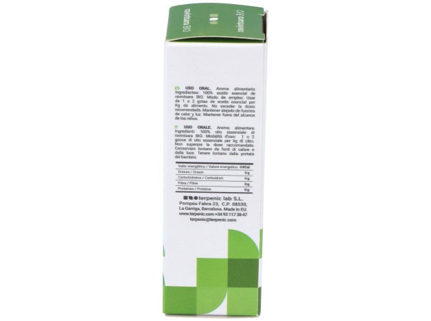 Ravintsara Aceite Esencial Alimentario Bio 10Ml.