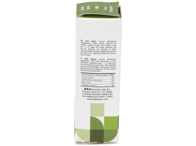 Tomillo Tuyanol Aceite Esencial Alimentario 5Ml.
