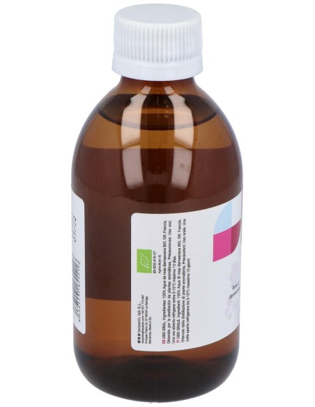 Agua De Rosa Hidrolato Alimentario Bio 250Ml.