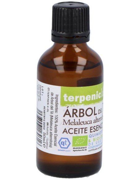 Terpenic Aceite Esencial De Árbol Del Té Bio 50Ml